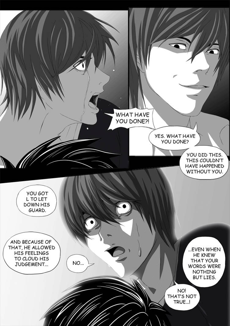 Death Note Doujinshi Page 58 by Shaami on DeviantArt