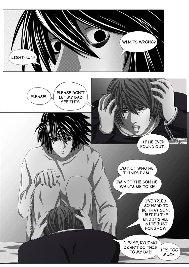Death Note Doujinshi Page 91 by Shaami on DeviantArt