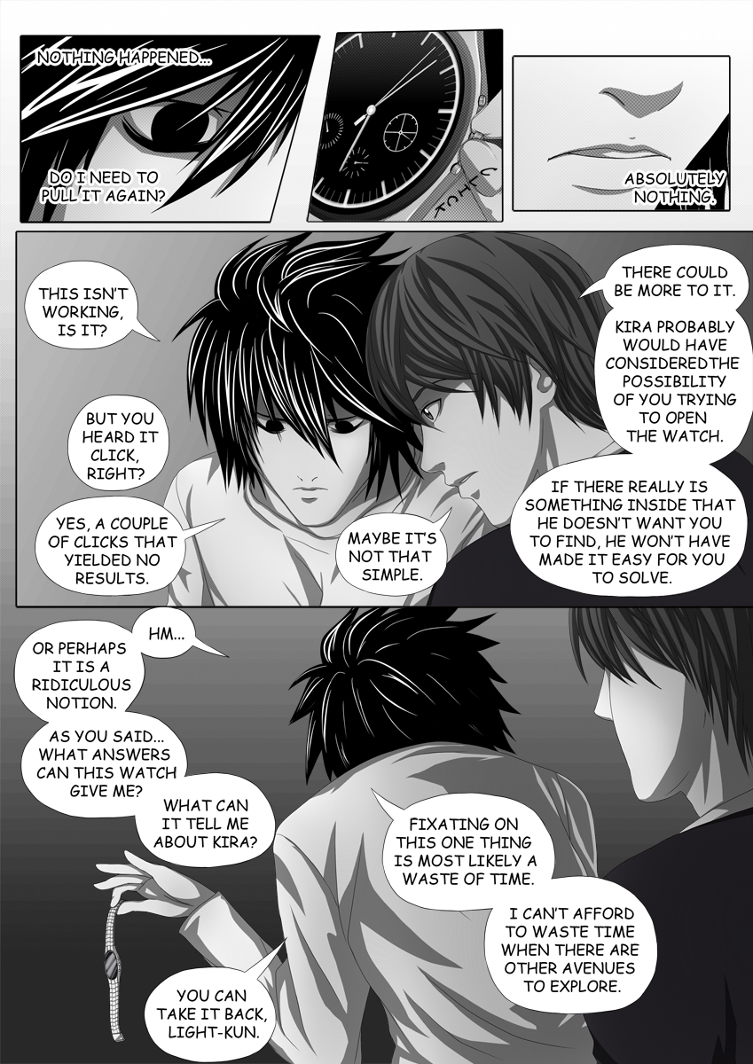 Death Note Doujinshi Page 104 by Shaami on DeviantArt