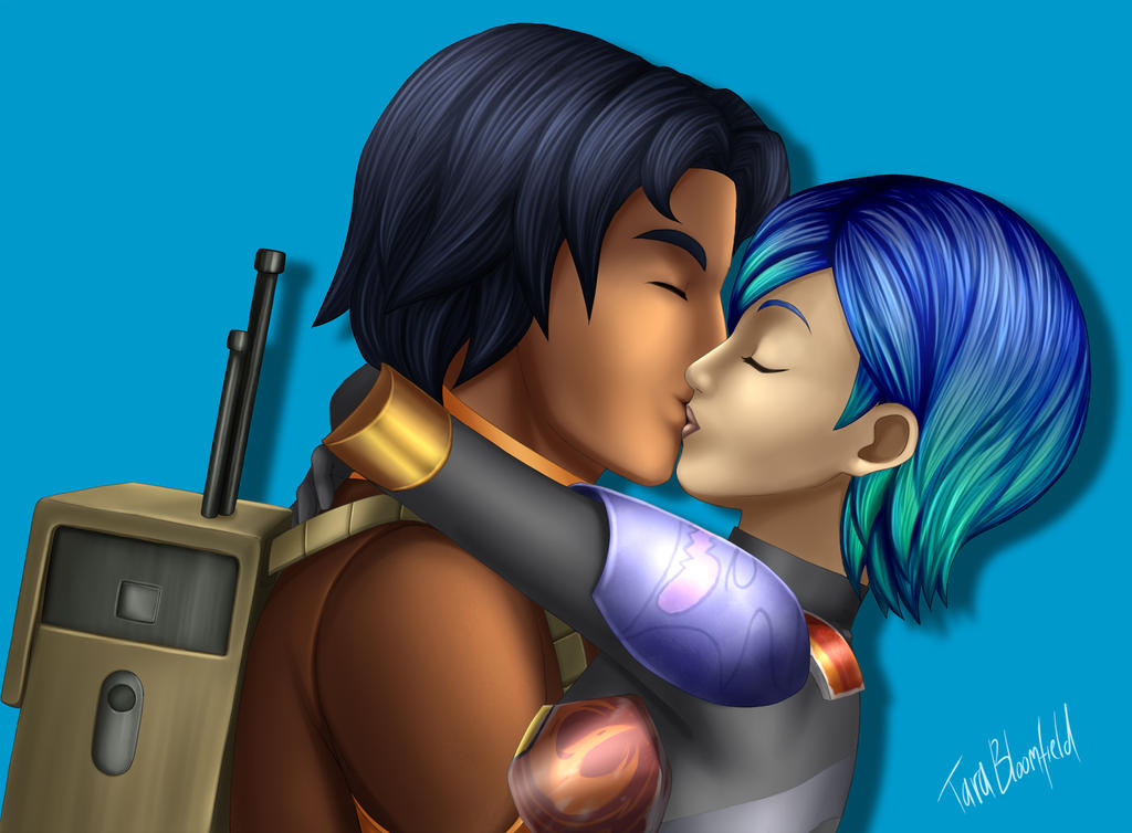 Star Wars Rebels Ezra x Sabine Commission by Shaami on DeviantArt.