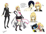 Persona 5 Original Character Sheet Commission