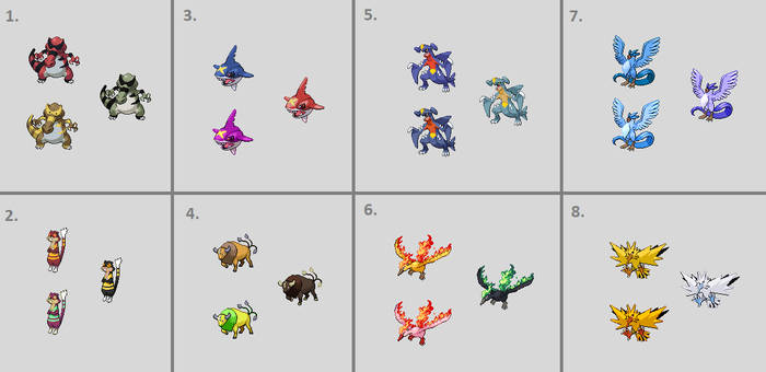 Shiny Pokemon Edits Vol. 2