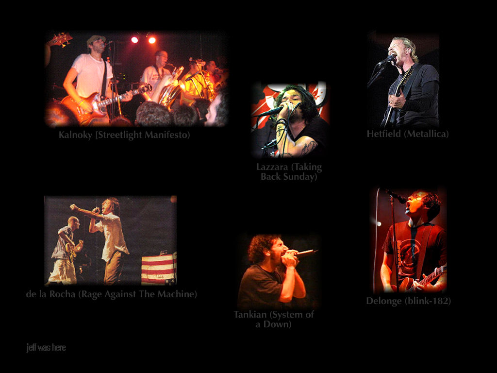 Singer Collage by nugunjeff on DeviantArt