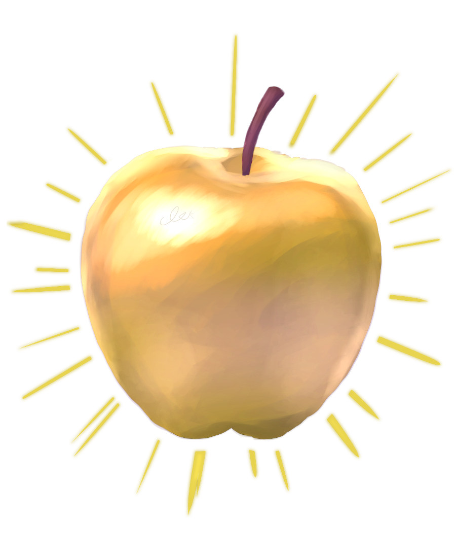 Enchanted Golden Apple but Realistic by JordanPuff16 on DeviantArt
