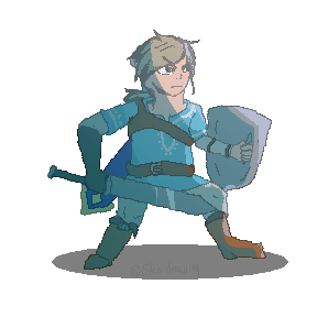Link sprite by Falco-drawing on DeviantArt