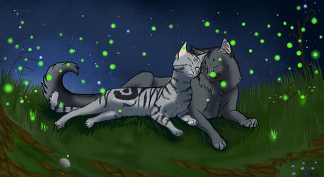 animation - Graystripe and Silverstream