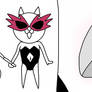 Dom Cat belly button closeup