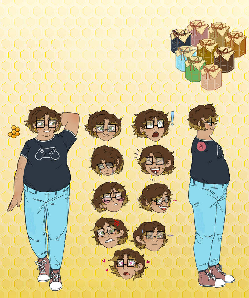 Human Bee Reference Commission for @choccodoggo by BENTHERZ on DeviantArt