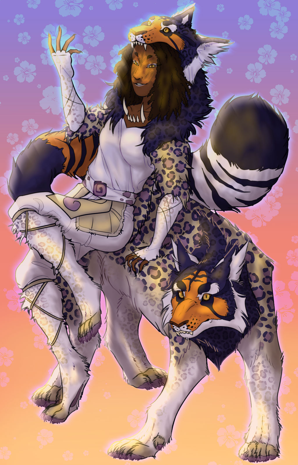 Mimsy Human Form Shimmy Human and Feral Form Fanart by BENTHERZ on DeviantArt