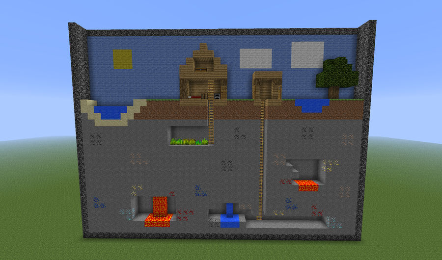 Minecraft World 2d By Diziqpl On Deviantart