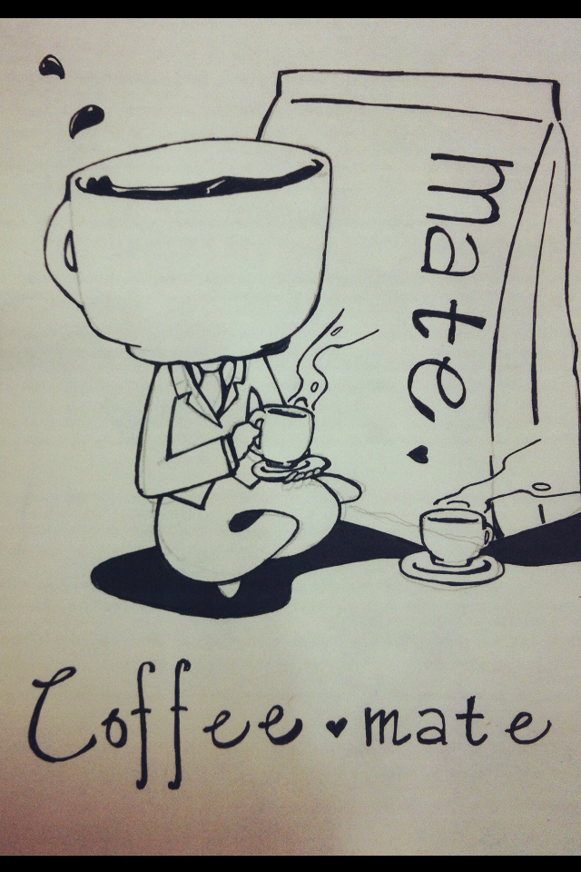 Coffee mate doodle