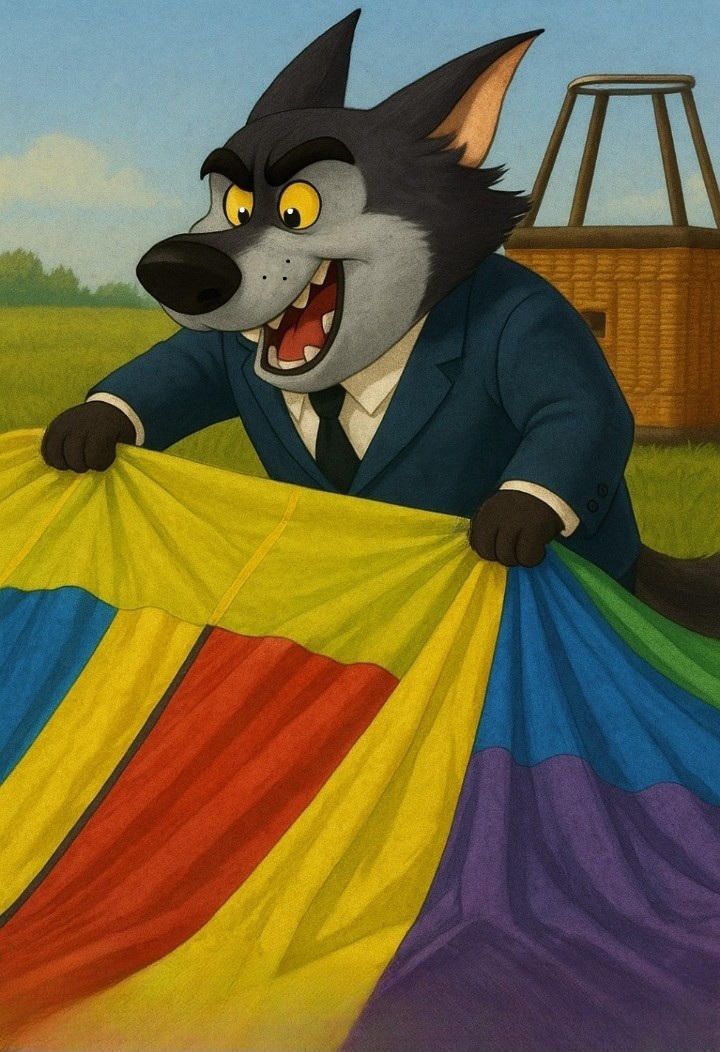 Riff Prepares Hot-Air Balloon for Flight by ginniebird on DeviantArt