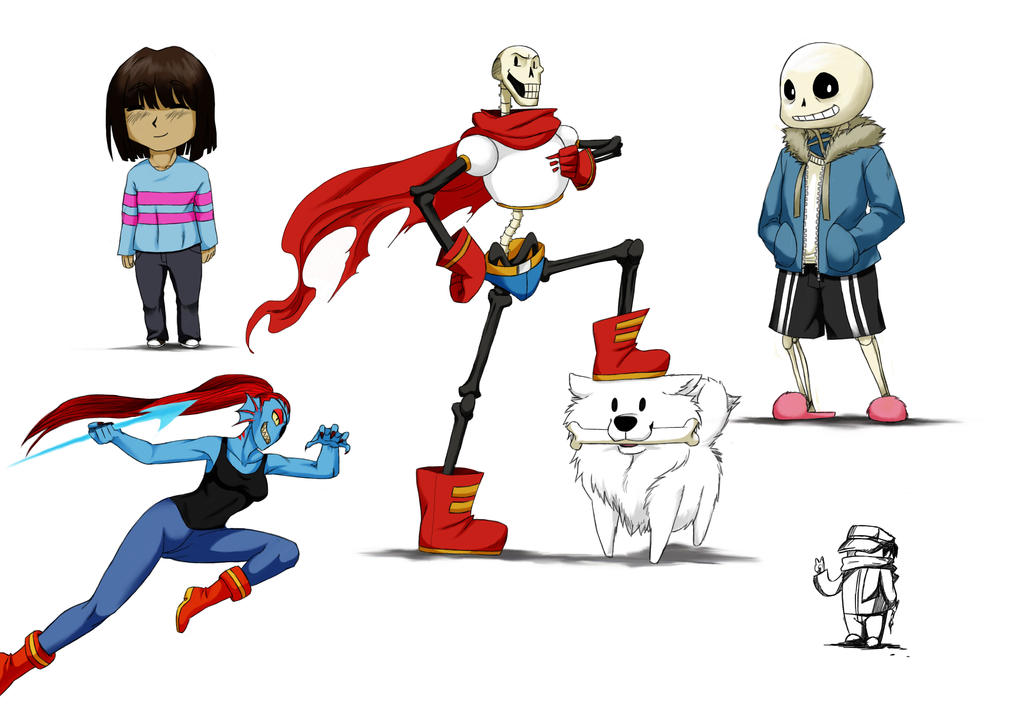 Undertale First Picture Undertale - Sketches by Ink-Mug on DeviantArt