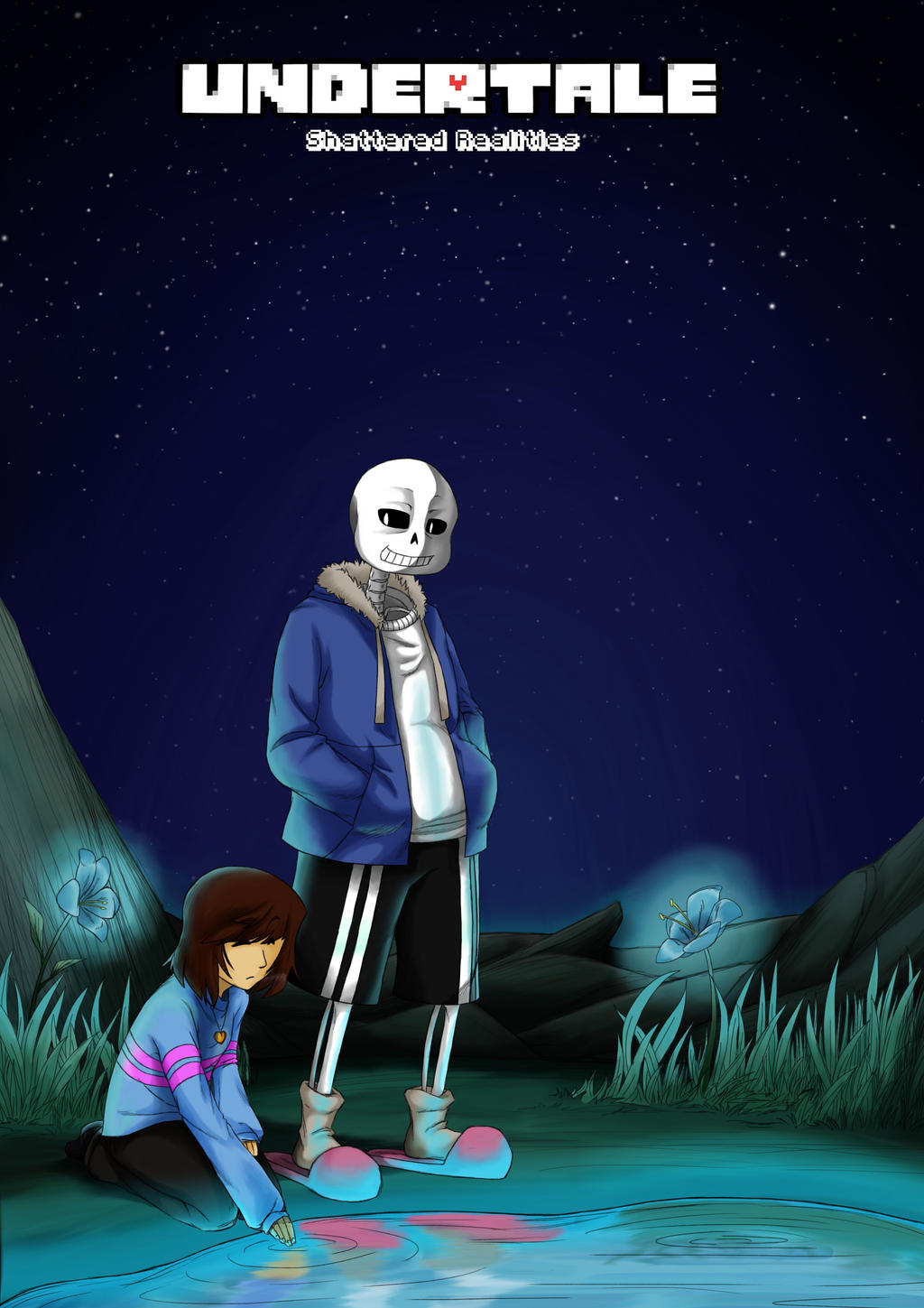Shattered Realities Undertale Ch 1 Cover By Ink Mug On Deviantart