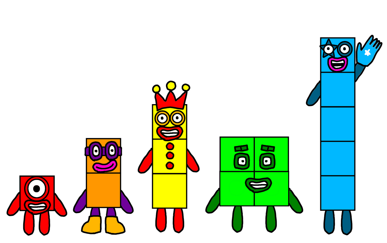 The Numberblocks and Friends Characters (1) by LuisGamequbaChannel on ...