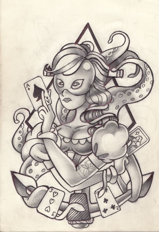 Aac9f8f5cb Outlet Boutique Los Angeles 18 Gambling Tattoo Designs