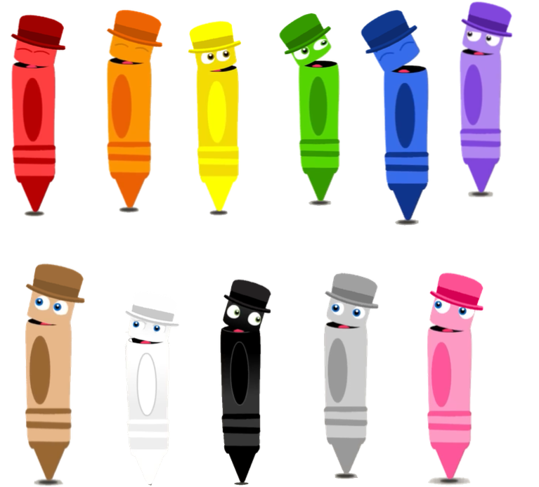 11 Color Crew by violetbird267 on DeviantArt