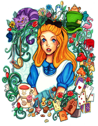 Alice's adventures in Wonderland by Namtia