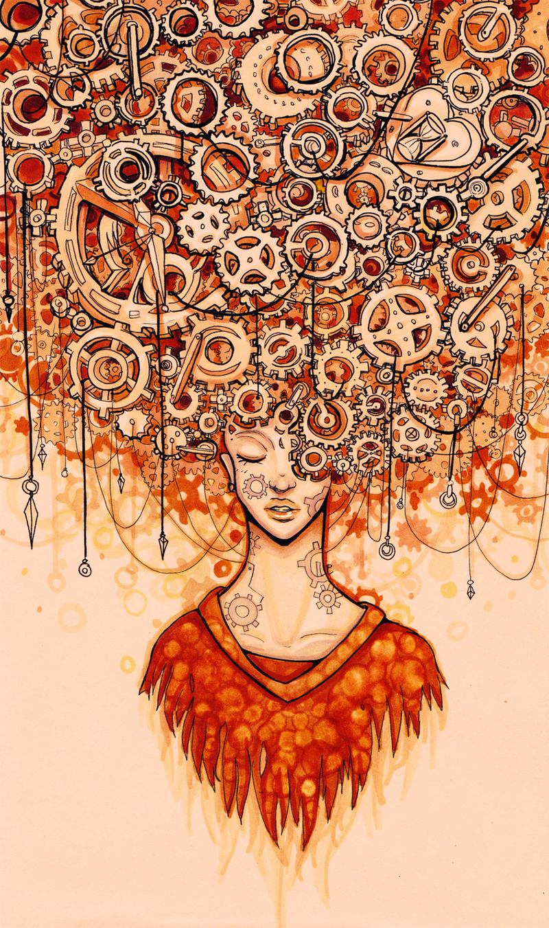 Overthinking Collage Overthinking by Namtia on DeviantArt