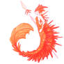 Crocoite mermaid