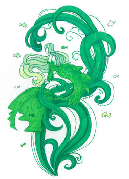 Seaweed mermaid