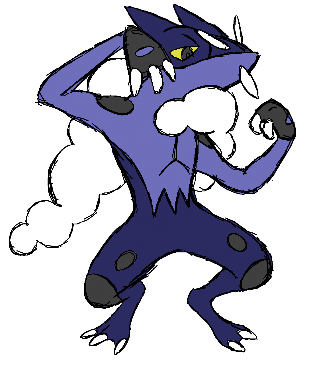 Speculative Froakie Final evo by slickedbackArtisan on DeviantArt