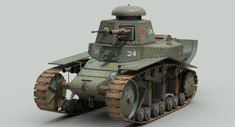 Soviet T18 light tank