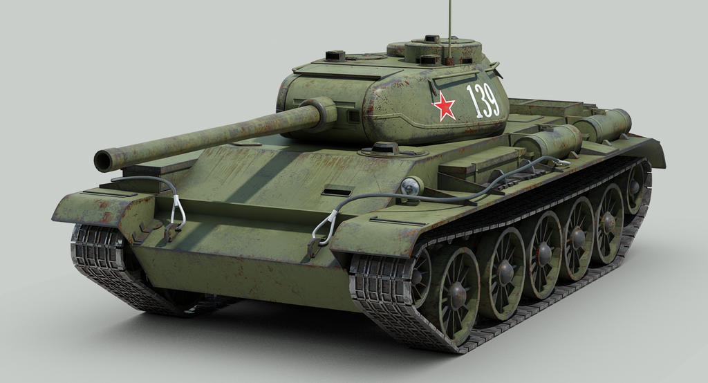 T44 Russian tank by sandu61 on DeviantArt