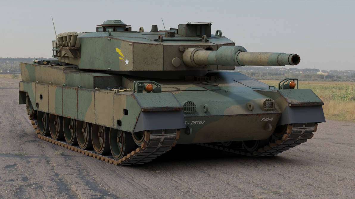 Type 90 Japanese MBT by sandu61 on DeviantArt