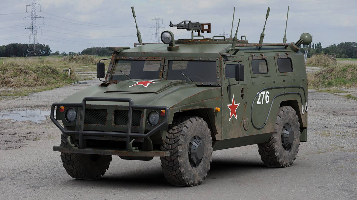 GAZ Tigr by sandu61 on DeviantArt