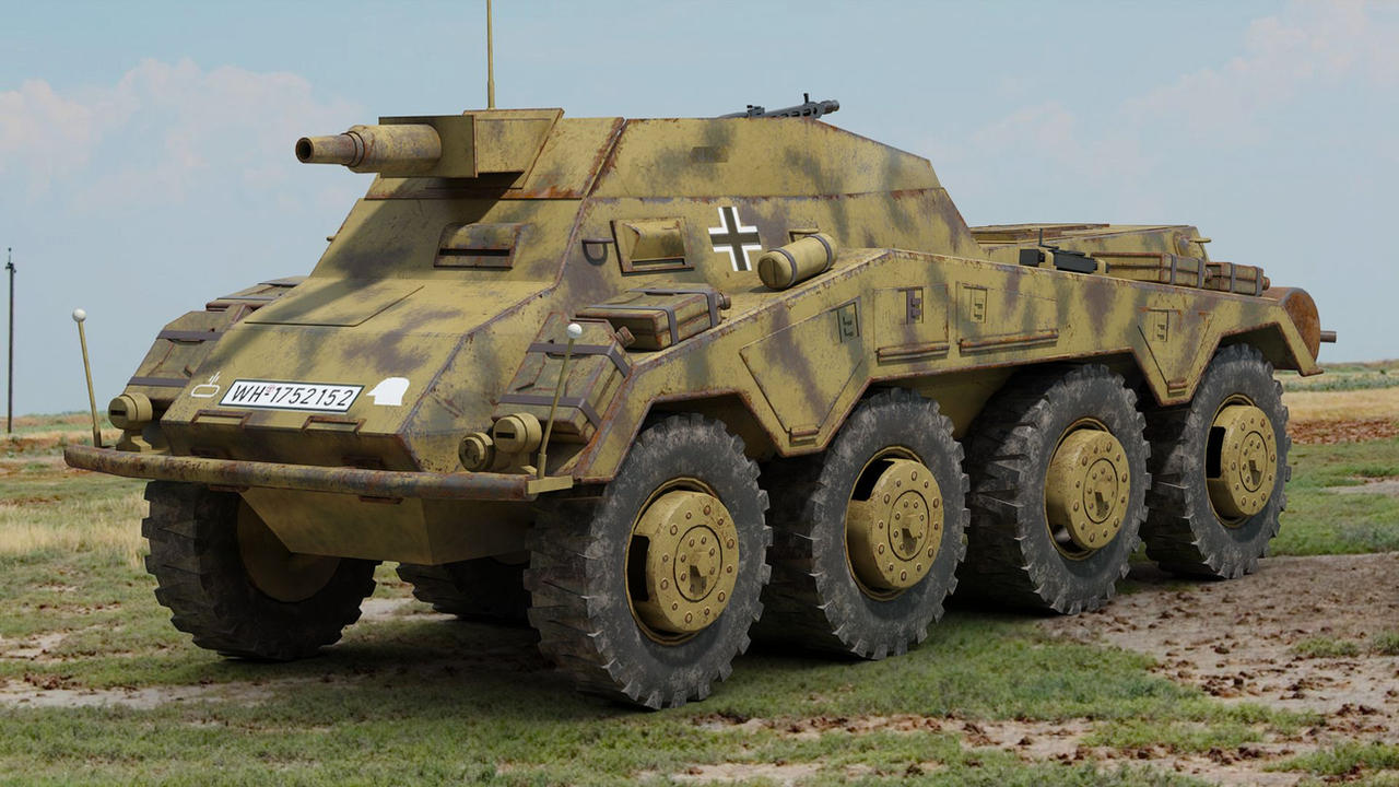 Sd.Kfz. 234/3 by sandu61 on DeviantArt