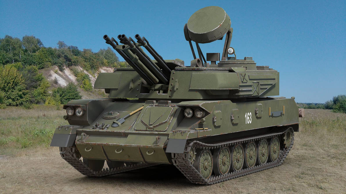 Shilka ZSU 23-4 Shilka SPAAG by sandu61 on DeviantArt