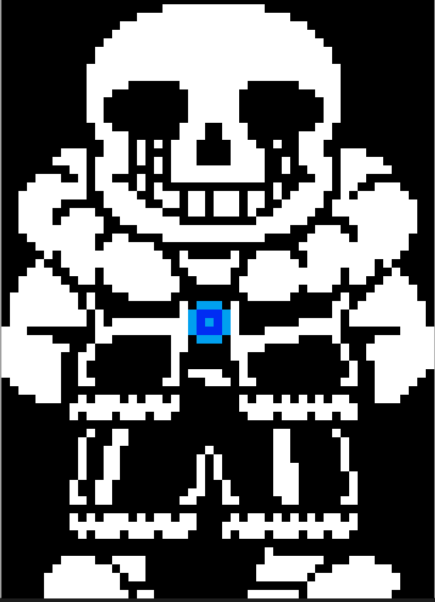 Promised Sans Sprite by CoolDudepro on DeviantArt