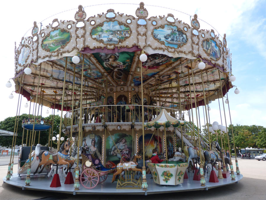 Carousel With Ropes Carousel by soap-on-a-rope-x on DeviantArt