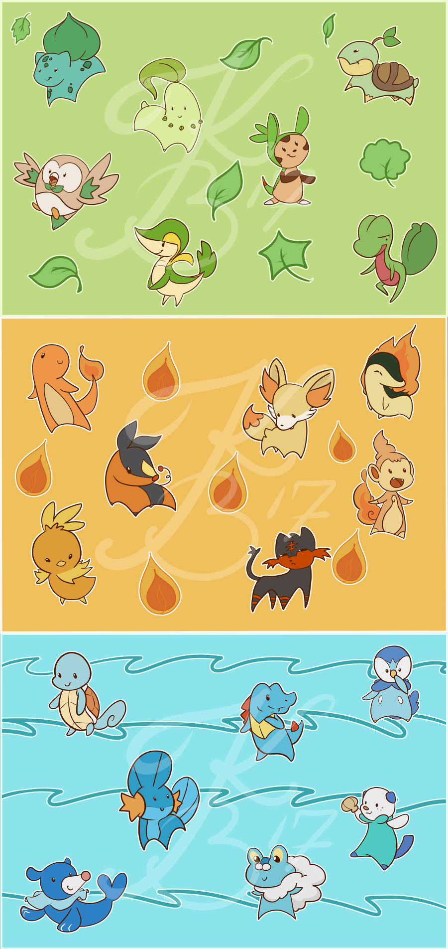 Pokemon - Starters