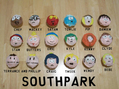 South Park Cupcakes
