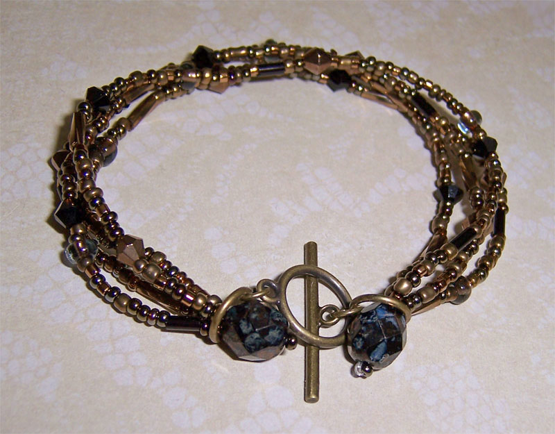 Bronzes and backs bracelet