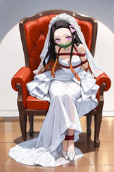Nezuko Kamado wedding