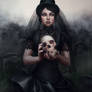 Her own funeral.