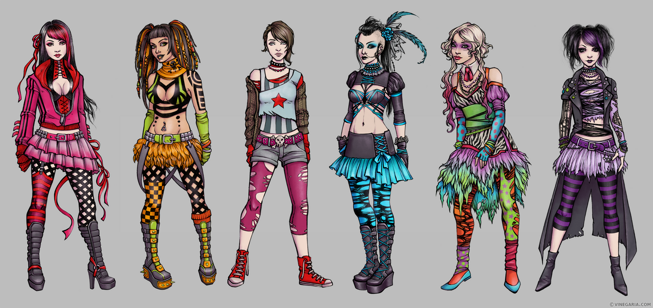 Bad Habit - character concepts by vinegar
