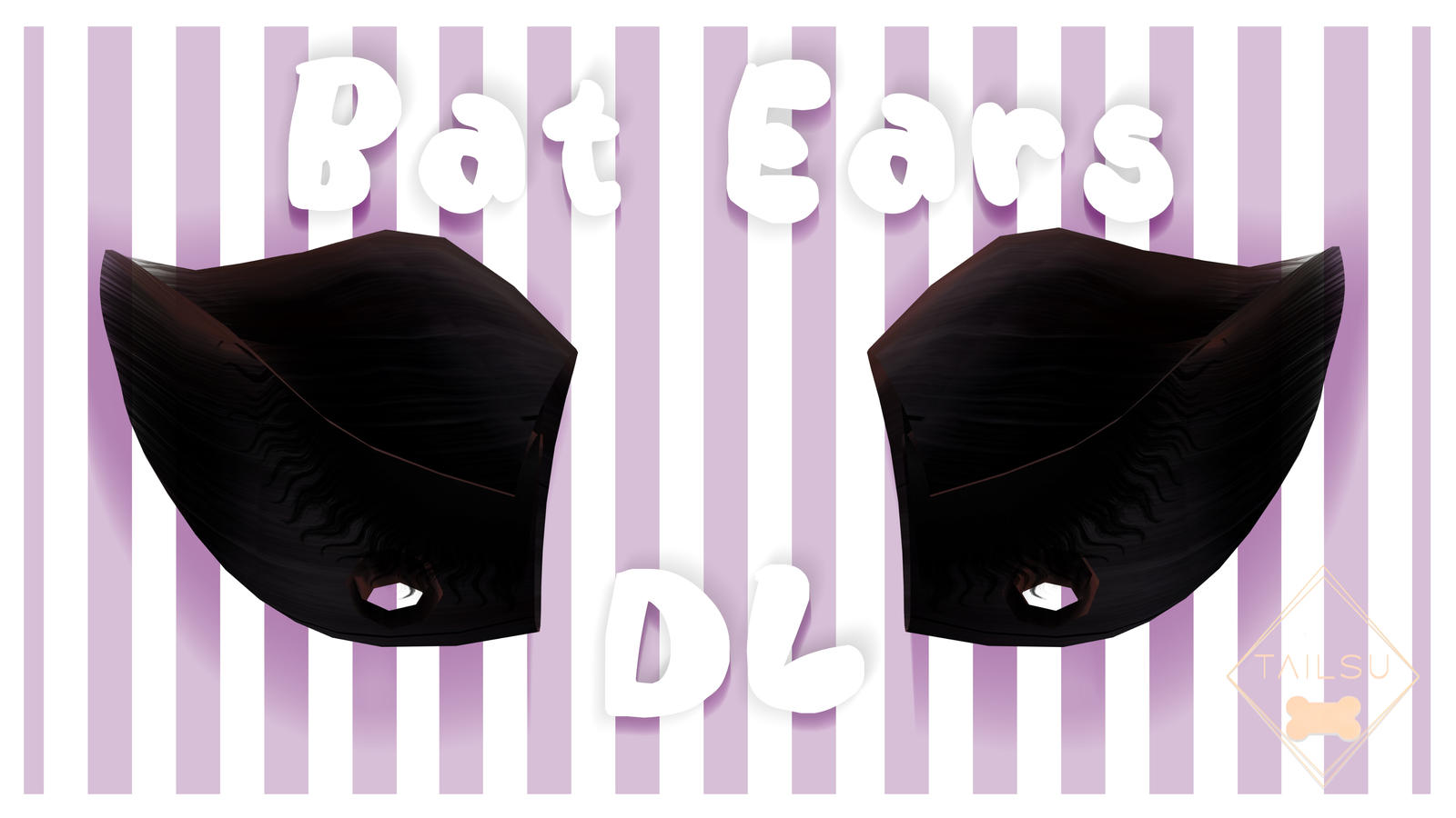 Bat Ear Mod MMD + DL // Furry Bat Ears HD ||FREE|| by MMD-TAILSU on DeviantArt