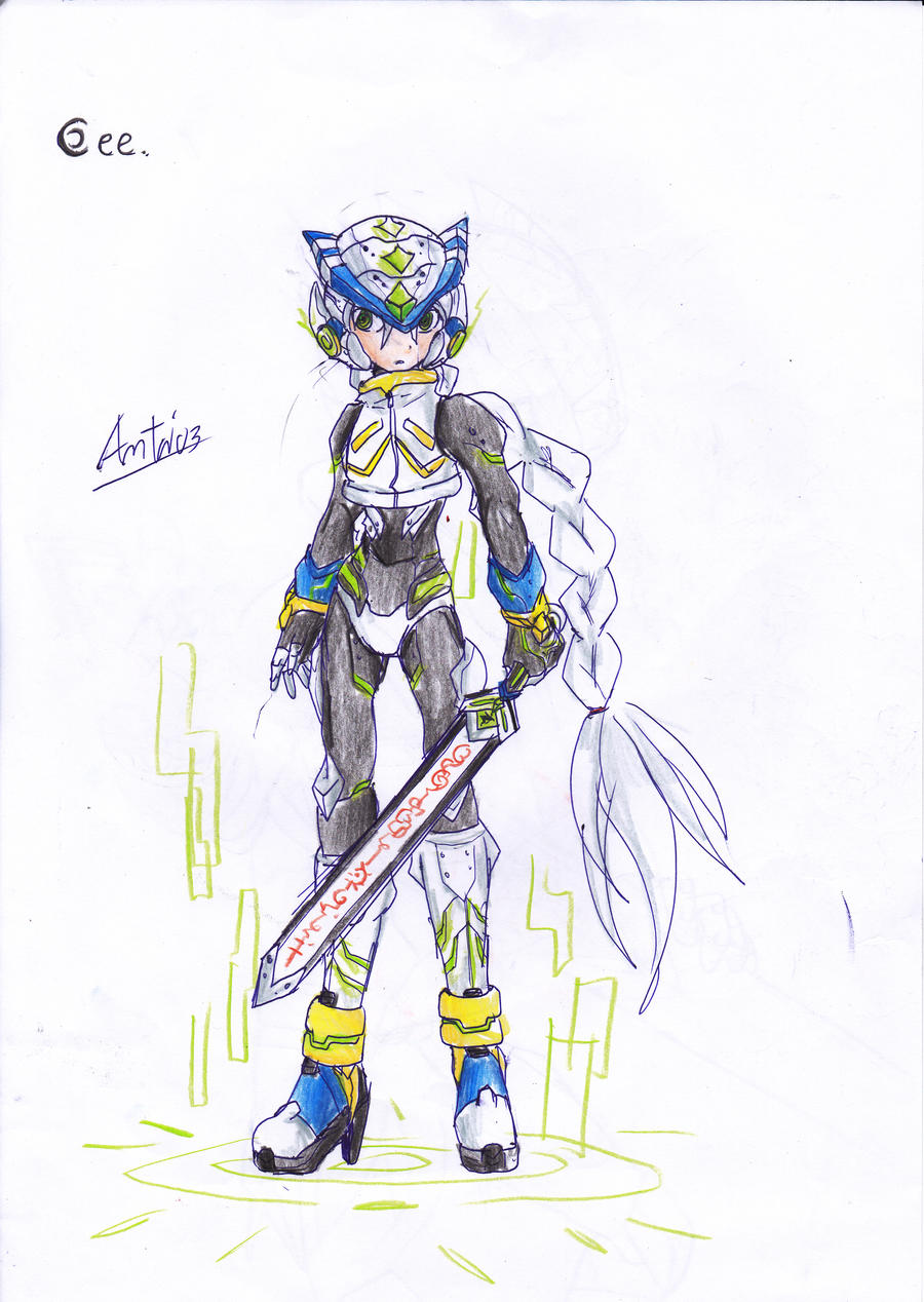 Cee The twin ZERO (Rockman zero design)