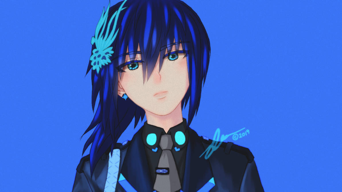 Blue Flash Oc My Oc (Blue Neon) by Blueink17 on DeviantArt