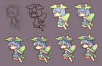 WIP pixel fairy by ninjinshiru