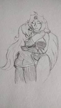 Wraith Naga and Aakashi Lina Sketch