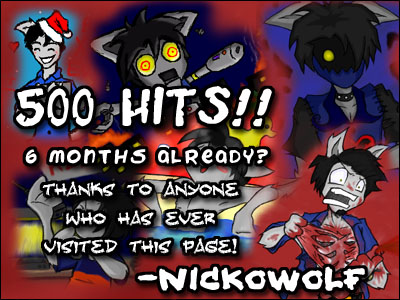 Nickowolf - 500 hits