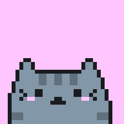 Pixilart - 8-Bit Pusheen Cat by zolpidemzombie