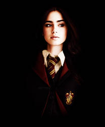 Lily Collins as Gryffindor