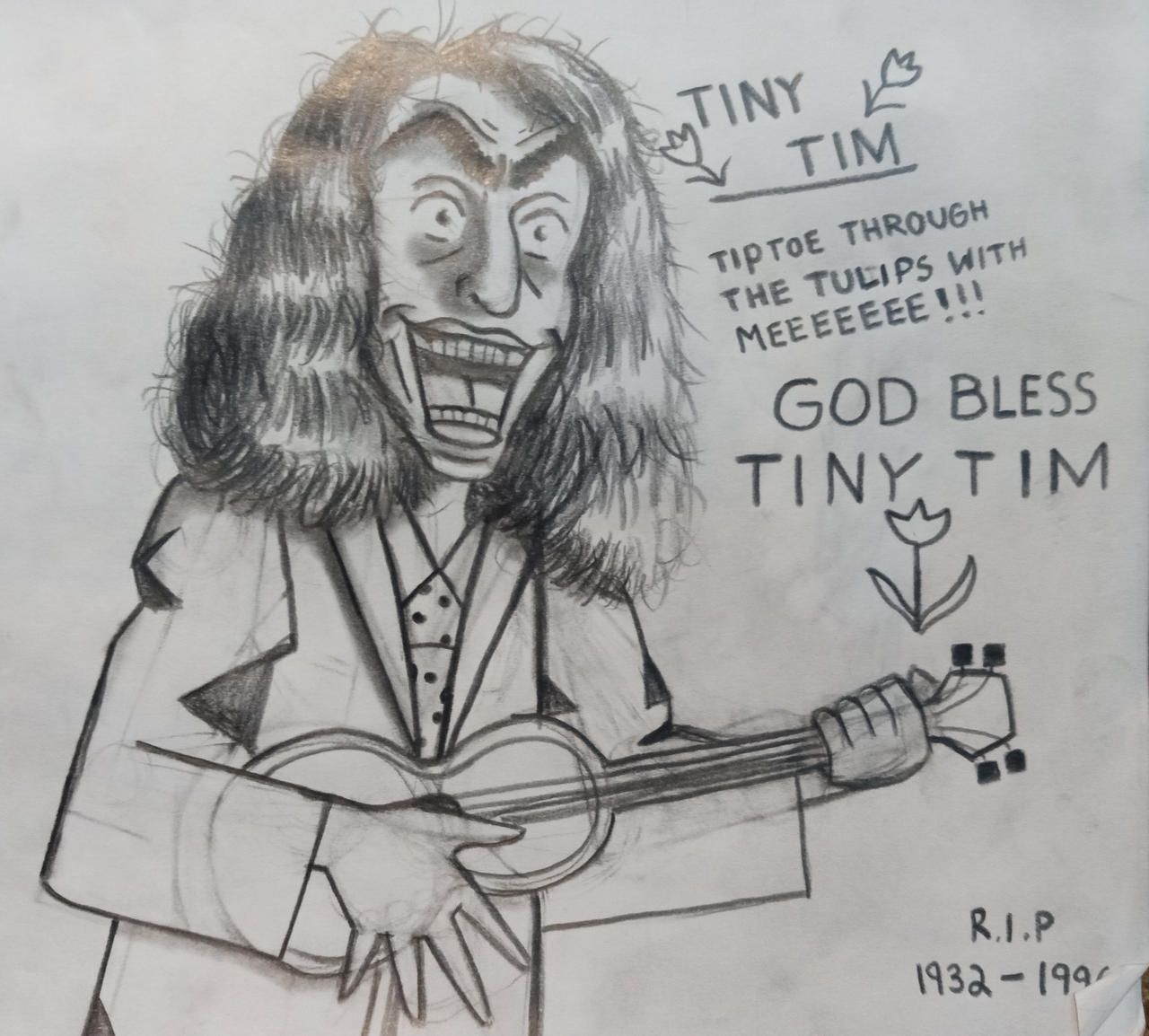 Tiny Tim Model Dissolution Tiny Tim Sketch by BigMike0525 on DeviantArt