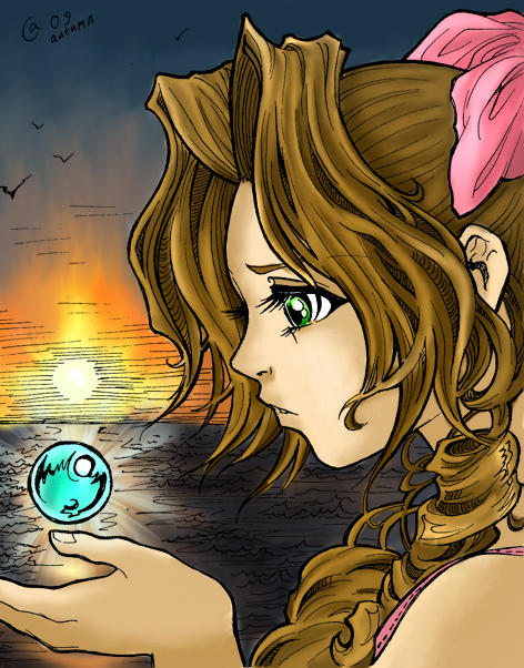 Holy Aerith Ff7 By Stevegarbage On Deviantart Holy Aerith Ff7 By Stevegarbage On Deviantart